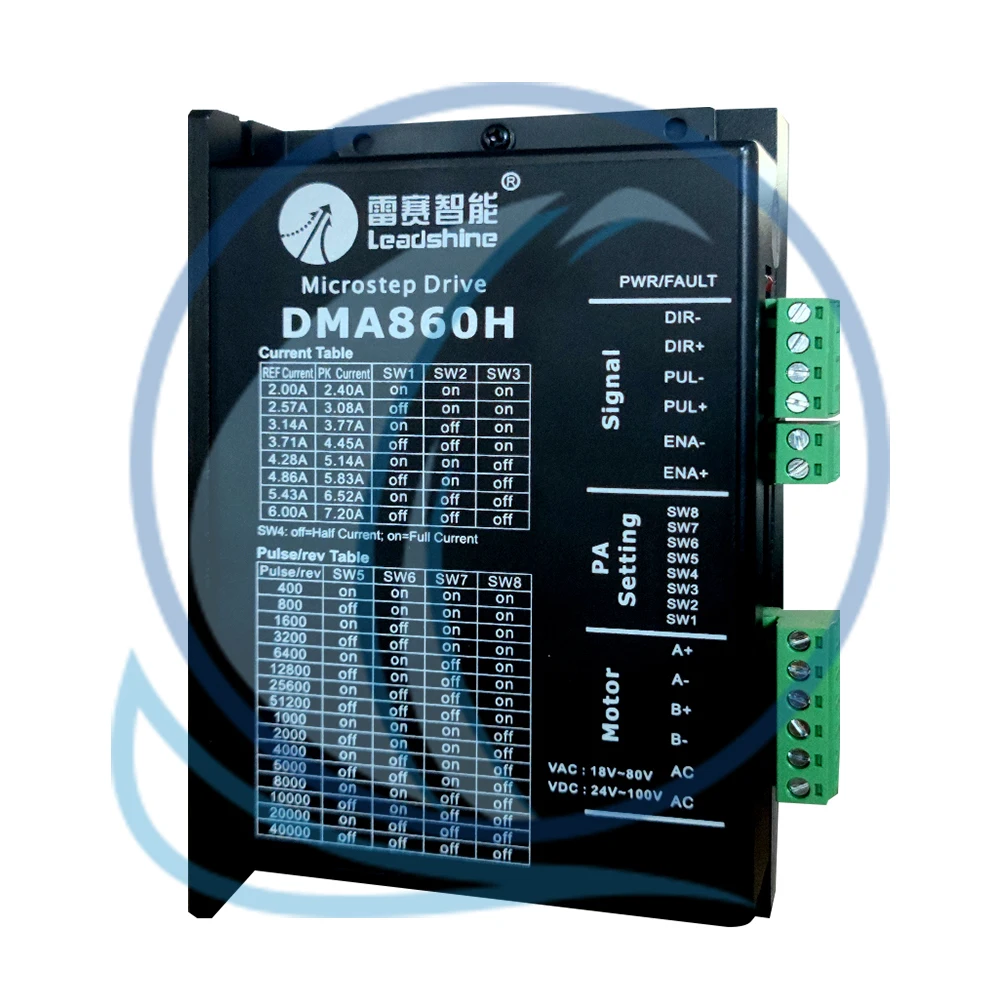 Высококачественная машина Shandong Leadshine DMA860H 7.2A сервопривод 20-80Ac сервопривод для шагового двигателя