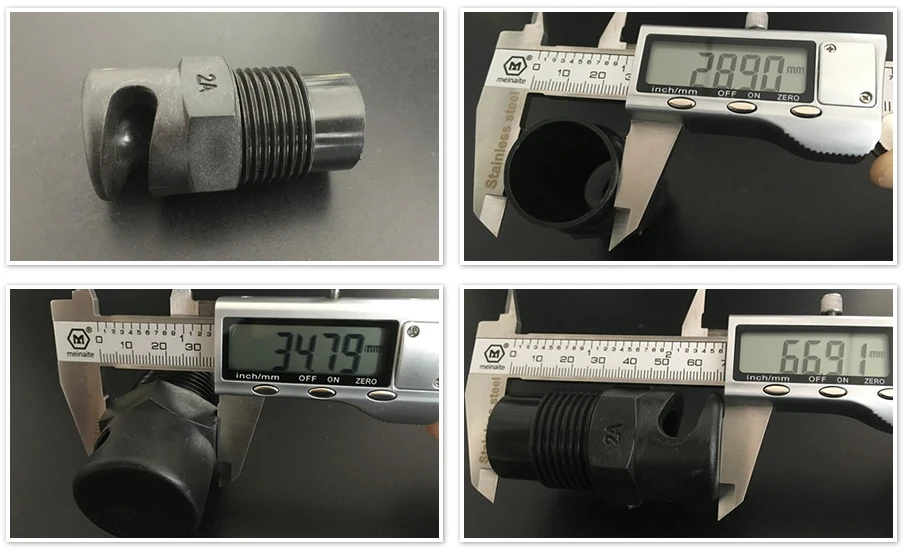 ABS FRP Cooling Towers Spray Water Nozzle for Air Conditioner Swirl Carbide Flat Spray Mist Nozzle Industrial Plastic 10 New,new