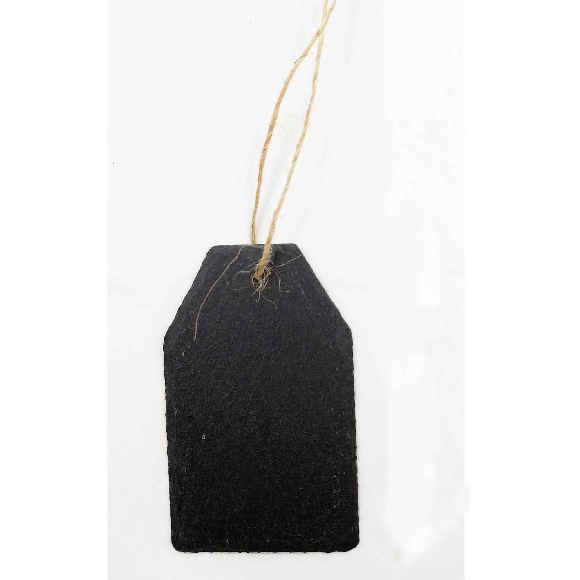 European Style Simple Pattern Custom Design Indoor Christmas Tree Decoration Slate Luggage Tag