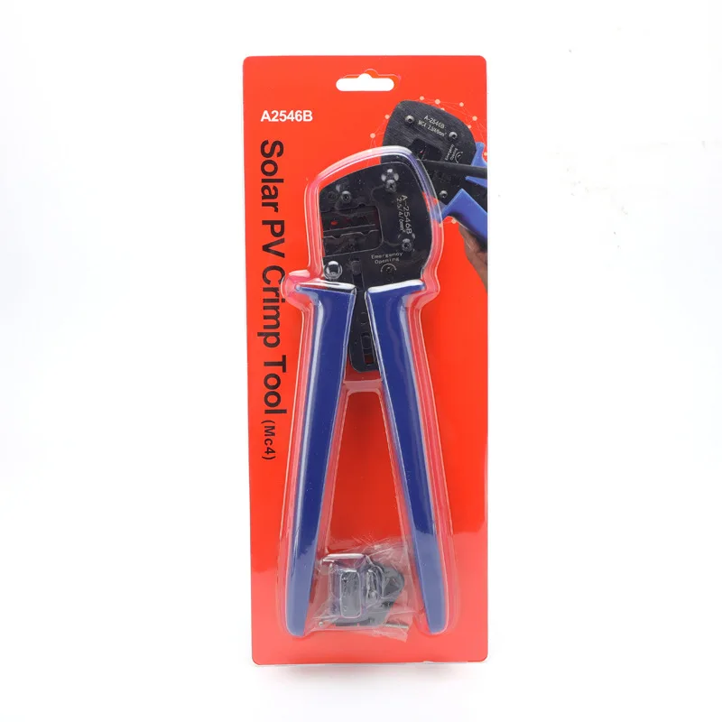 Photovoltaic connector crimping pliers A-2546B PV special stripping tools solar terminal wire crimping Solar MC4 tool kit