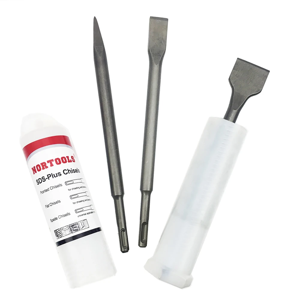 3pcs SDS Plus Hammer drill bits Chisels set