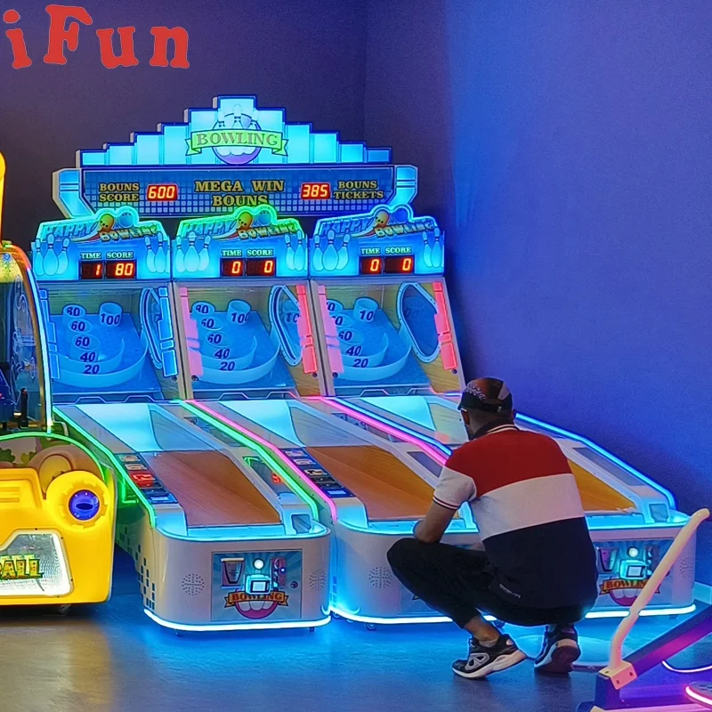 2023 Most Popular Redemption Games Indoor Game Machine for Amusement Park Coin Operated Happy Bowling Alley