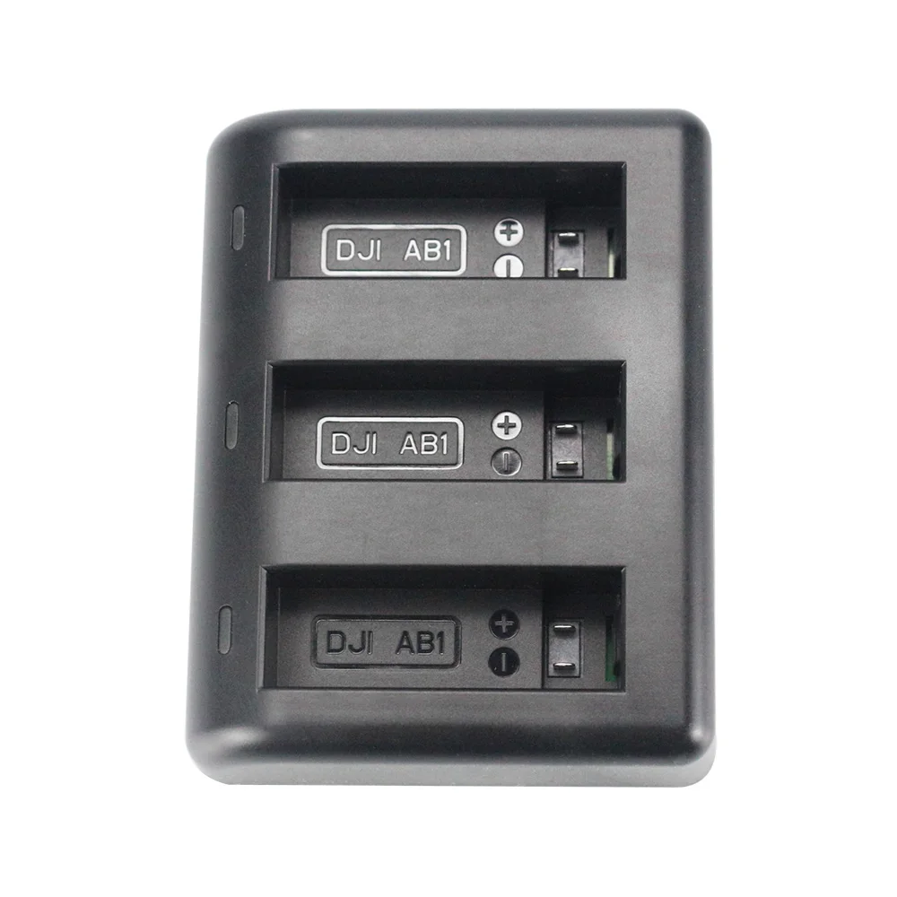 
Powertrust 3-channel charger with two batteries kits for DJI OSMO ACTION AB1 battery 