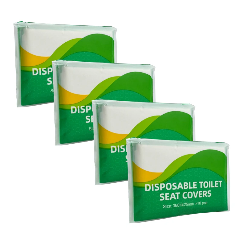 Disposable toilet protector toilet seat paper cover biodegradable toilet seat covers
