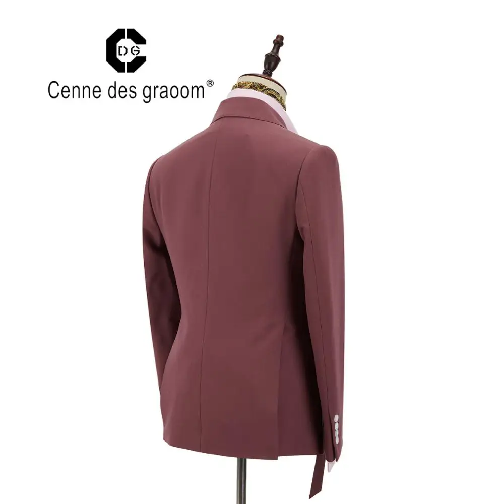 China wholesale wedding 2 piece jacket pants Slim fit 2 forks Men Suits