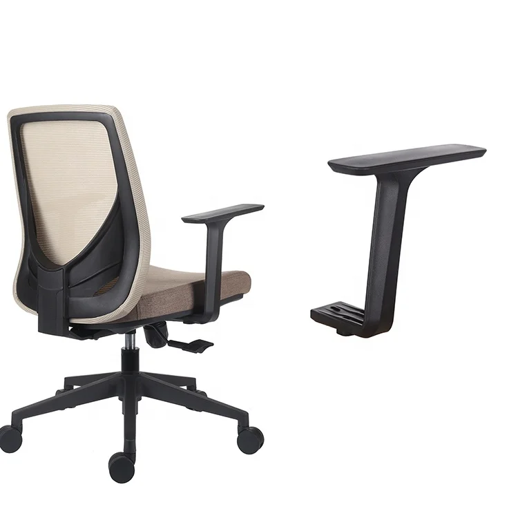 Cheap Comfortable fix armrest with  PP Pad   Office Clerk chair armrest  office chair Arm