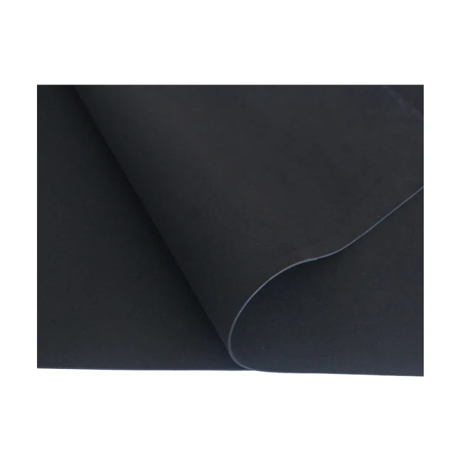 1.4mm High-strength  black suede microfiber leather