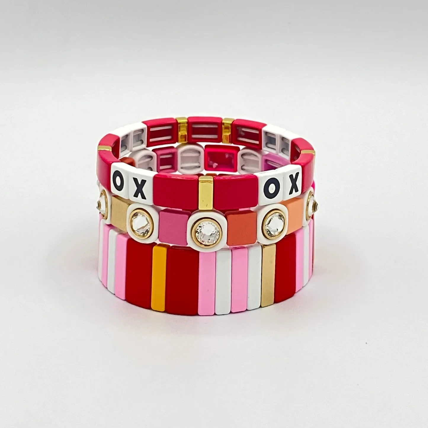 Tile Bracelet Pulsera De Esmalte Handmade Pulsera Hecha A Mano Con Dijes Pulsera Con Azulejos Esmaltados Bracelet