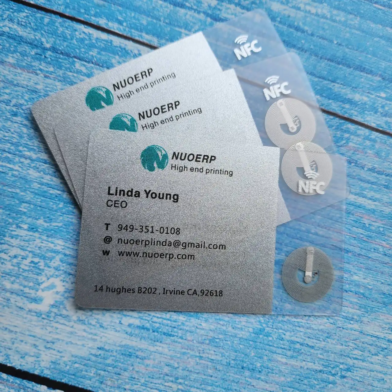 Free Sample NFC Card Custom NFC Membership Card/Business Card/Gift Card