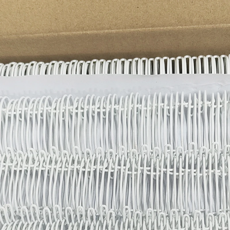 25.4mm 1inch  wire o binding spiral 	 double loop spiral binding wire twin ring wire-o