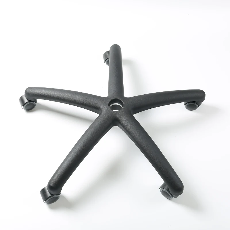Five Star Modern Swivel Chair Base Metal Iron with Nylon Office Table and Sofa Furniture Spare Parts for Hospital Use