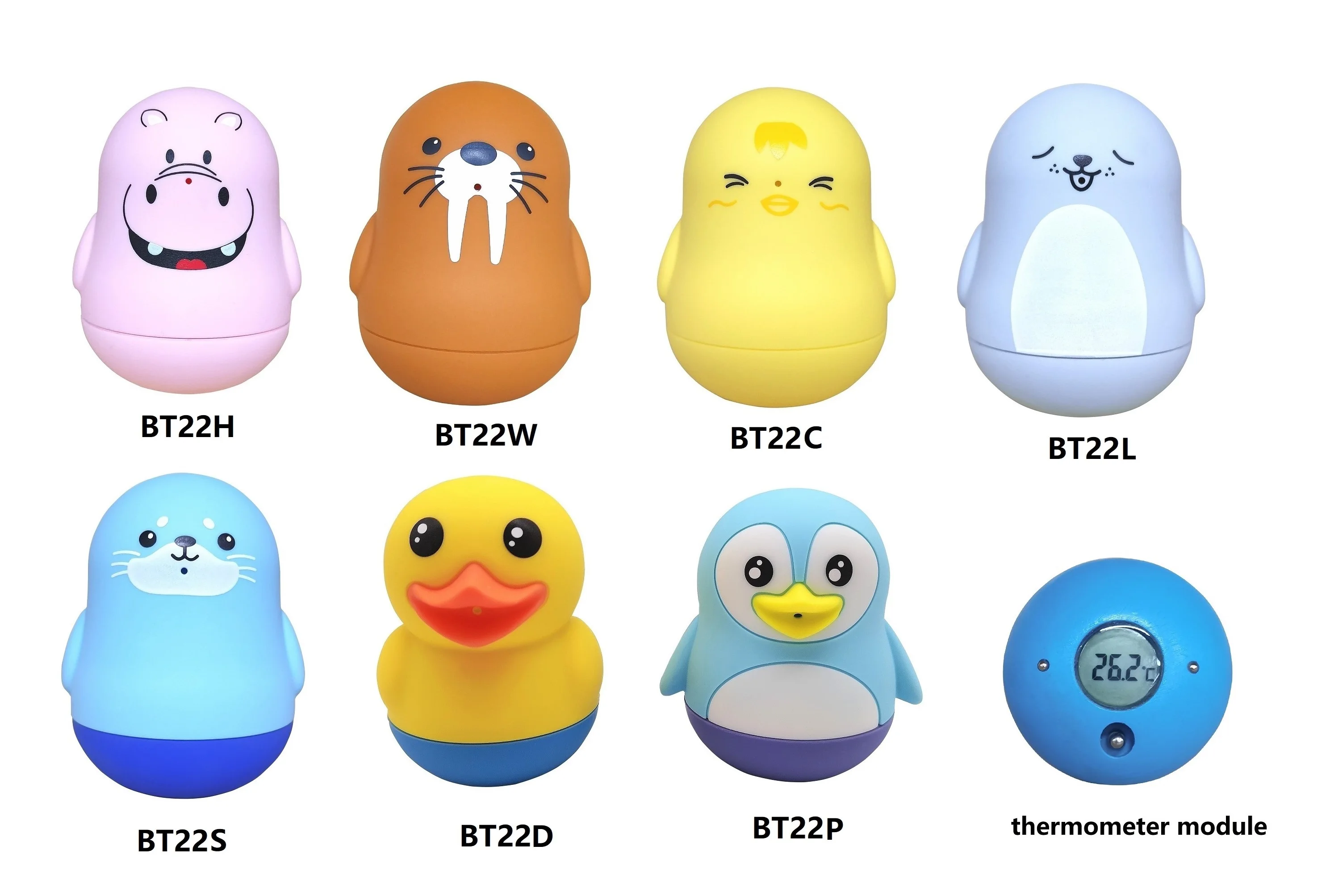 Best selling silicone Baby Bath Digital Thermometer,  detachable silicone jacket water bathtub thermometer