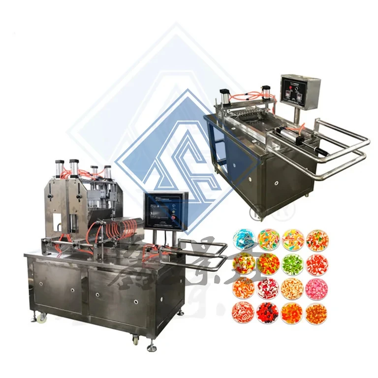 factory high production gummy jelly bear soft hard candy automatic making machine