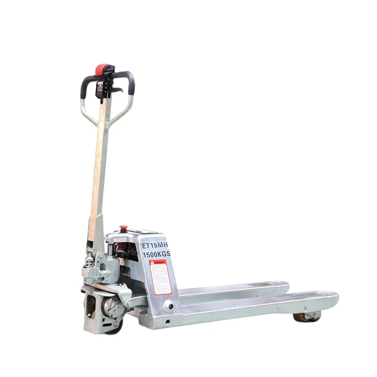 Sinolift ET15MH-F полу-электрический литиевая батарея питания из нержавеющей стали тележка для поддонов