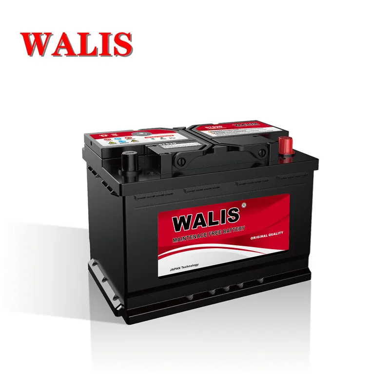 
Оптовая продажа, 12 Вольт, 75 Ач, 57520, без обслуживания, с быстрым запуском, din75, герметичный свинцово-кислотный автомобильный аккумулятор 