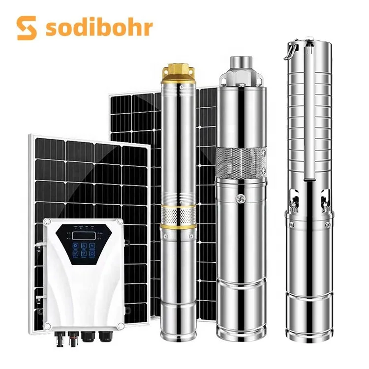 500W 109m Head Maintenance-Free Brushless DC Motor Diaphragm Water Pump Solar Pump For Rv Marine Boat