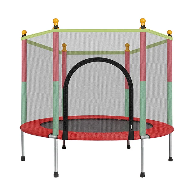 Amazon Hot Sale High Quality Reusable Trampoline With Protection Mesh For Kids