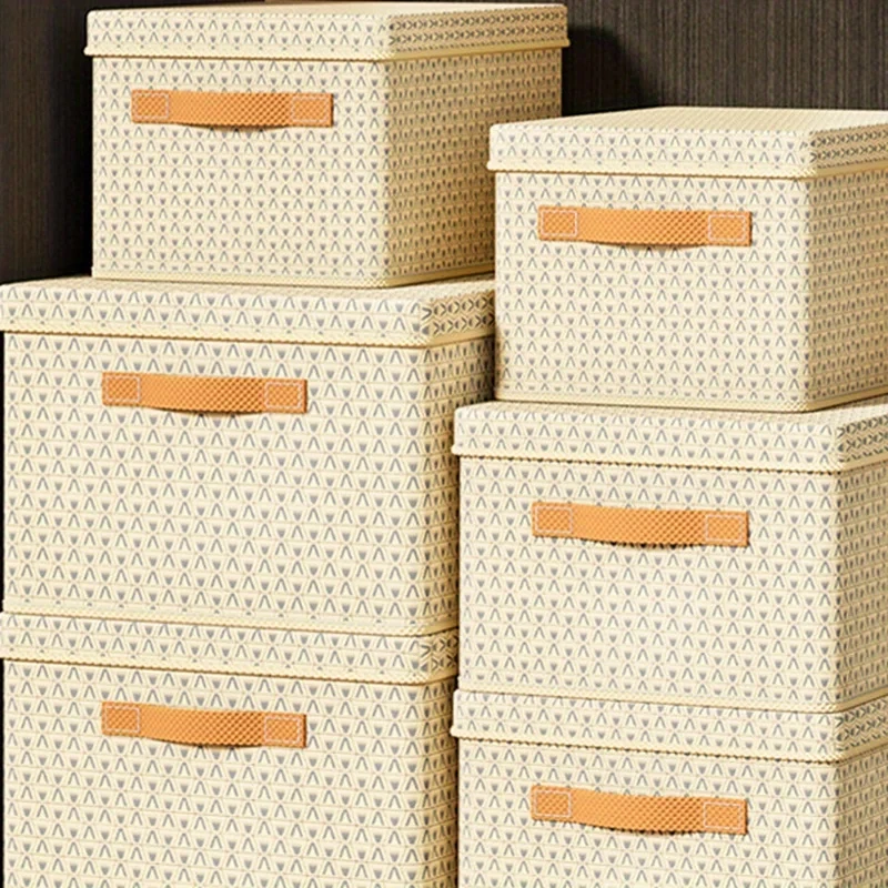 Wardrobe Clothes Storage Box Foldable Jeans Storage Box Decorative Boxes Customized Logo Opp Bag Modern Foldable Shoes Rack