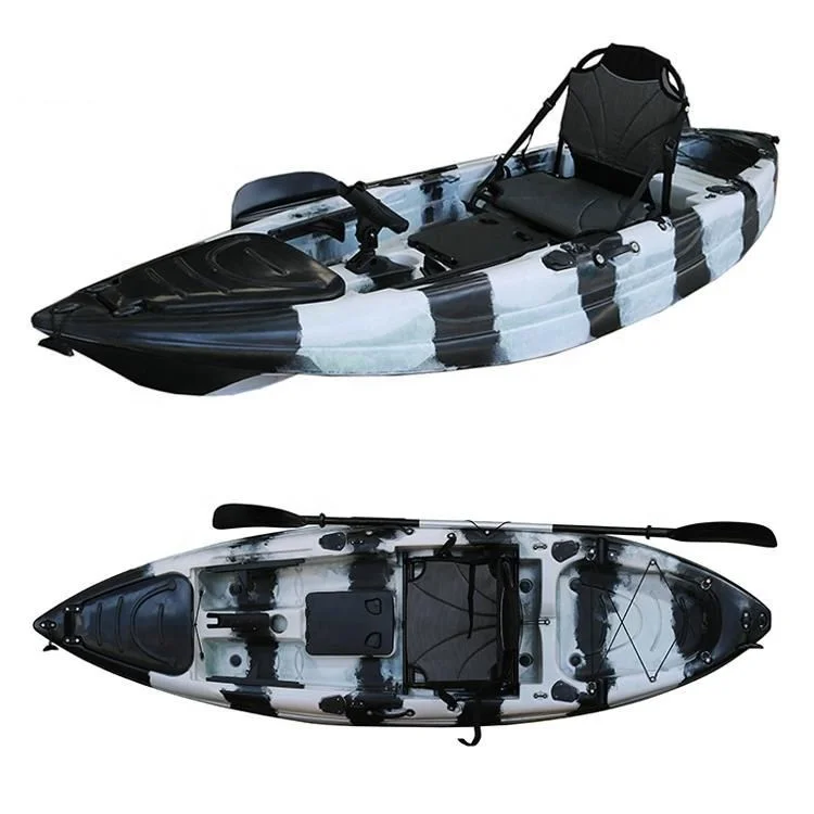LLDPE or HDPE 1 Person Vicking Kayak Sit On Top Kayak For Fishing With Pedal