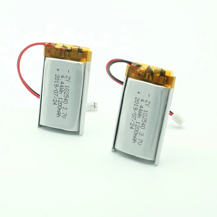 
China Manufacturer Wholesale 803048 5V 3.7V 102540 1200mAh Lipo Li-polymer Battery 