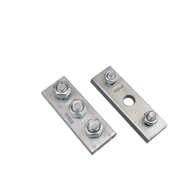 Высококачественный зажим для кабельного кабеля с 3 болтами подвески Brida Pernos Clamp