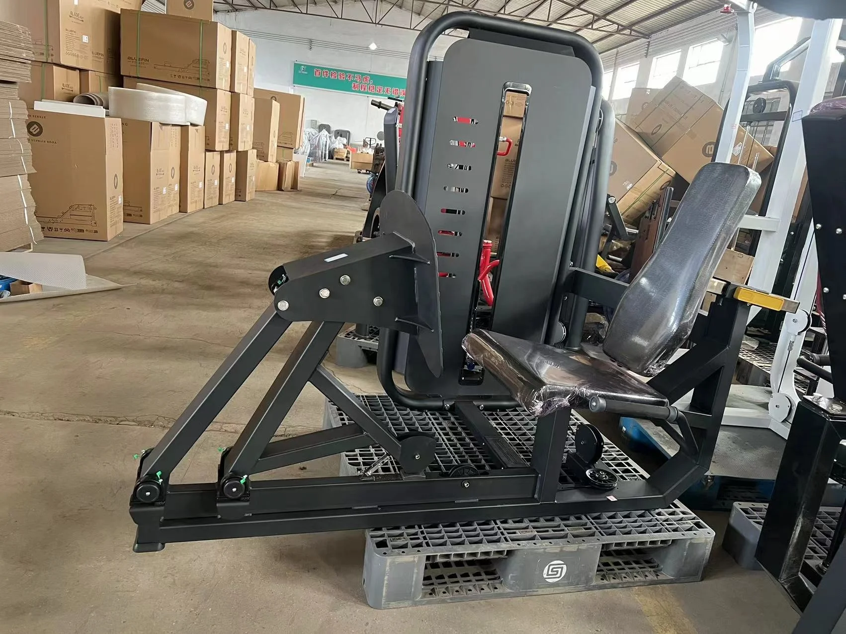 Strength Exercise Fitness Horizontal Legs Press Machine