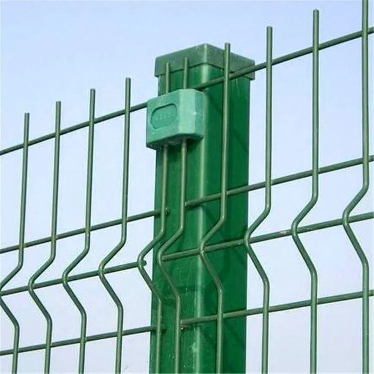 Powder Coating 3d Curved Welded Wire Mesh Fence Garden Fence Panels