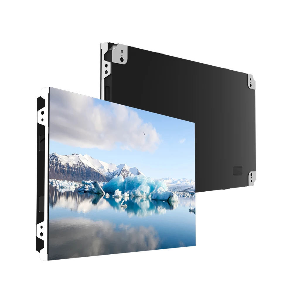 Flip Chip Cob Led Wall Indoor P0.9 0.9Mm 09 Dot Pixel Pitch Videowall 20X50 Feet Led Presentation Screen Display