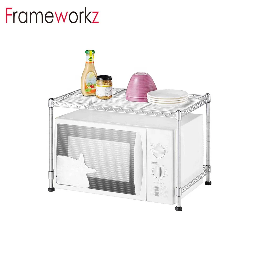Microwave Stand Microwave Oven Stand Kitchen Rack Multifunctional Storage Bakers Rack for Kitchen