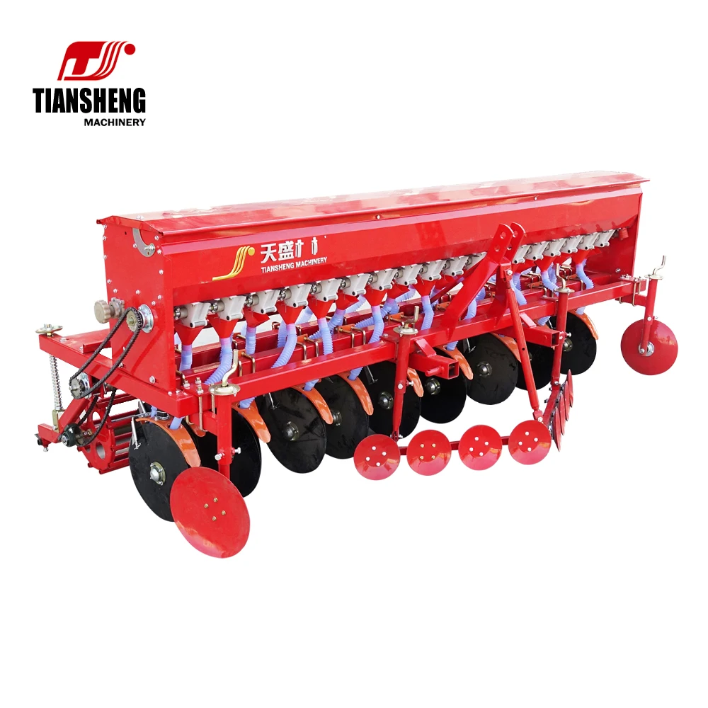 Фермерский трактор TIANSHENG, установка для посадки, посевная машина для пшеницы, 18 рядов, посадочная машина для пшеницы