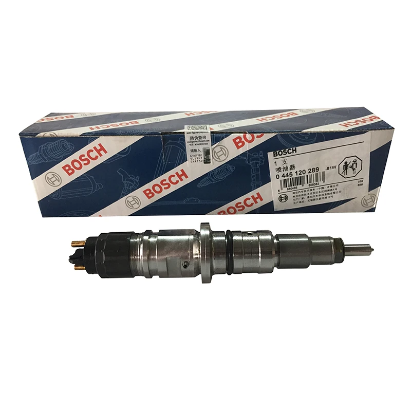 Original Dongfeng ISLe Diesel motor part Common Rail Fuel Injector 0445120289   5268408