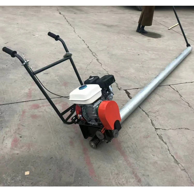 Single-roll Gasoline Paver Concrete Leveling Machine for Road Repair Cement Road Paving Roller