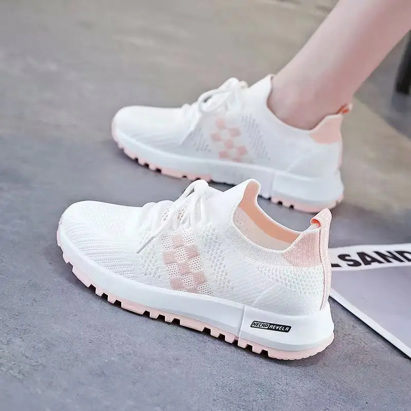 Nice Price Comfortable Breathable Sneaker Soft Sole Running Style Women Casual Sport Shoes