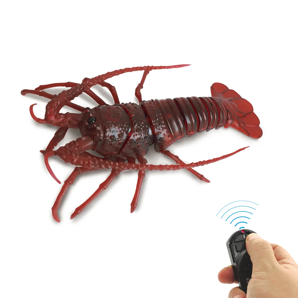 3 channel infrared control plastic crayfish rc toy insect