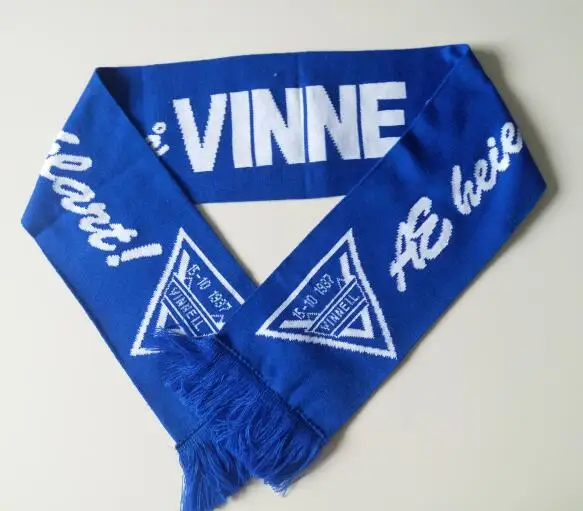 Factory directly Custom 100%acrylic 32 team England country flag scarf for football fans cheering