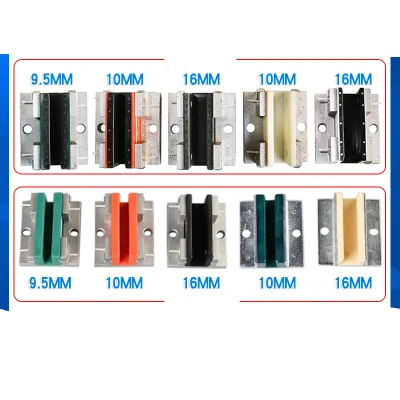 
Elevator parts Pair guide boots 80*74*10 car 16MM new secondary rail main rail sliding boot lining for Kone brand 