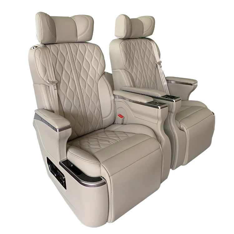 ST-HD Interior Modified electric vip luxury electric car seat with massage ventilated for lexus lx570 mercedes maybach vip hiace