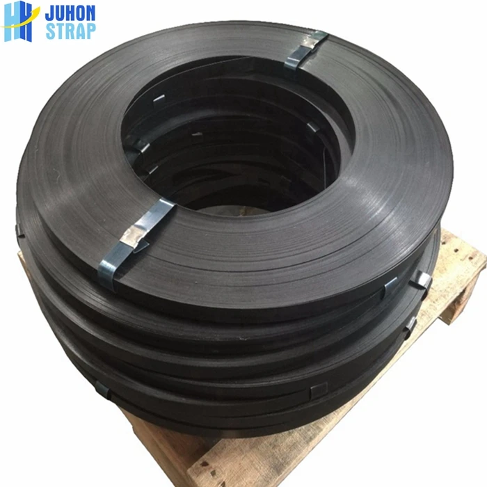 19MM BLACK PAINTED STEEL STRAPPING FOR TIMBER INDUSTRY-FACTORY PRICE