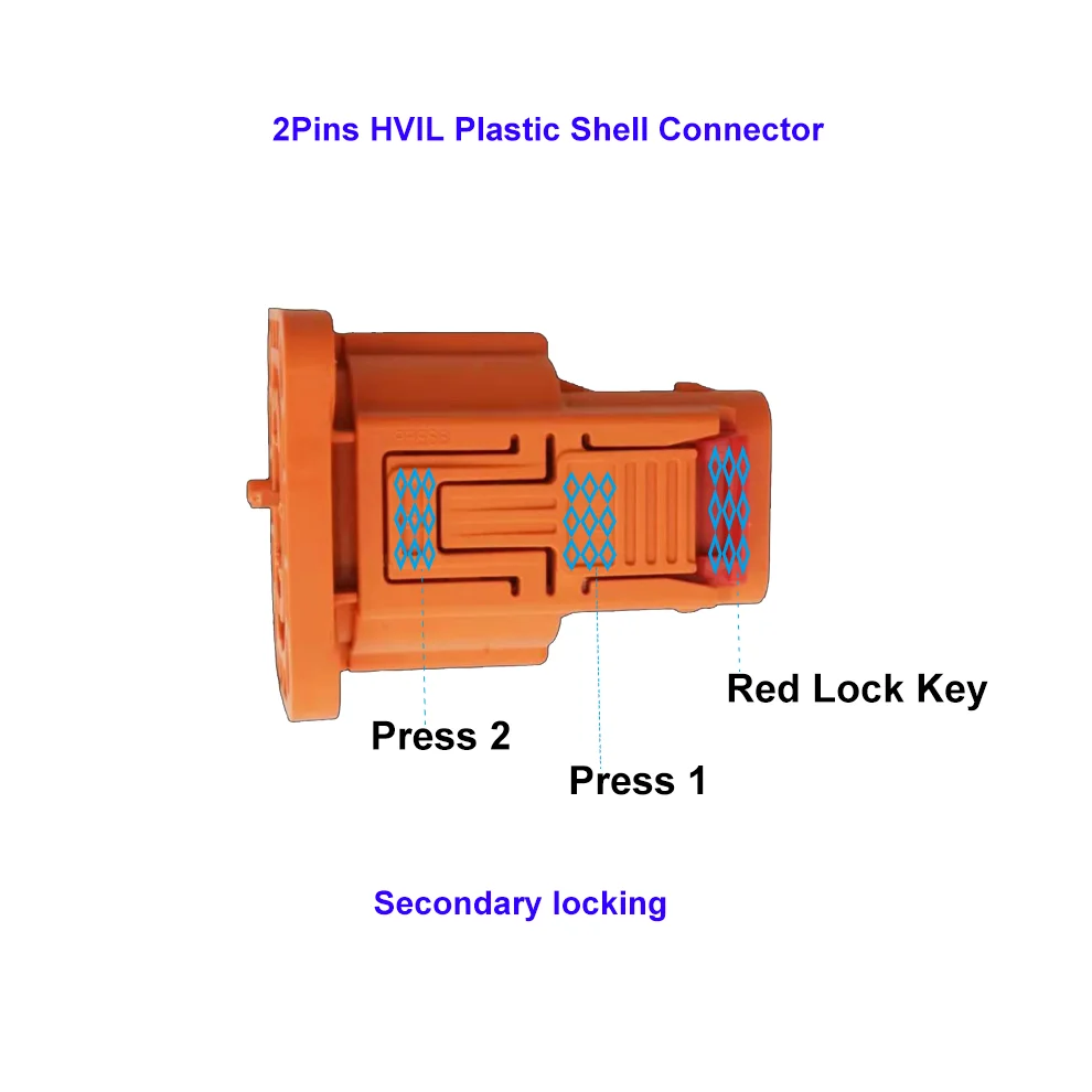 Соединитель жгут проводов со склада, Hvil соединитель высокого напряжения для автомобильного зарядного устройства