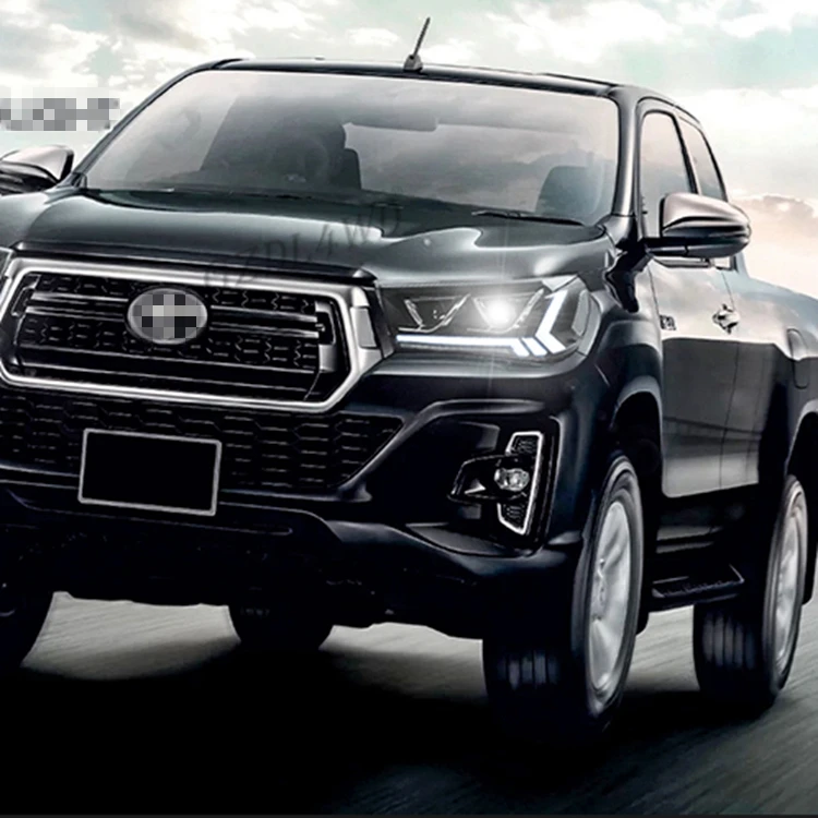 Car Accessories Body Kits car headlight LED headlamp DRL headlight for Hilux Revo Rocco 2016 2019