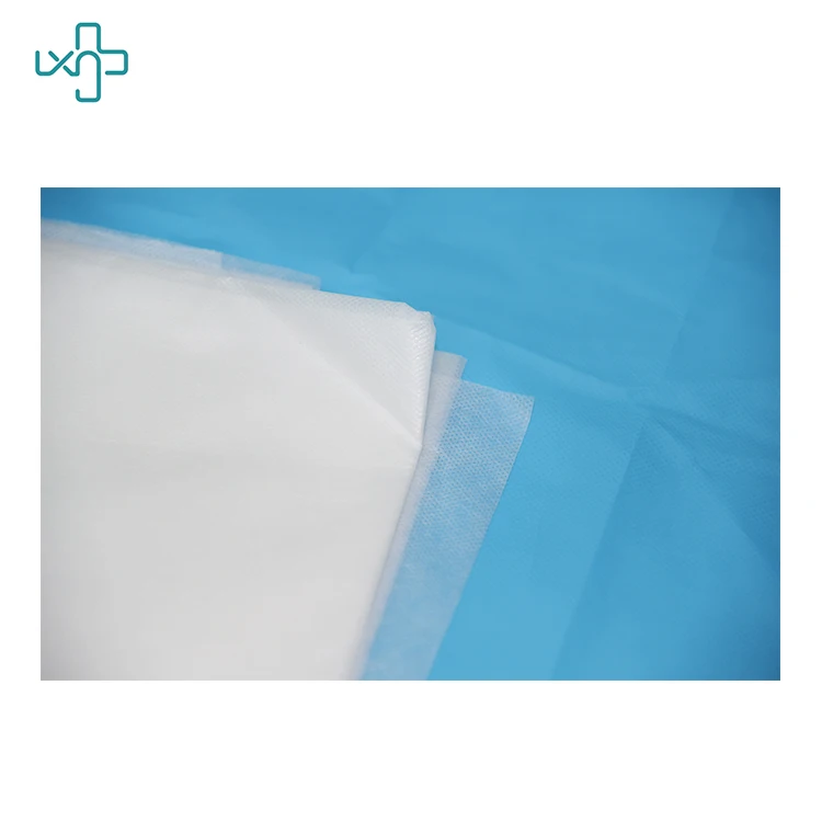 Hot selling Medical PE coated disposable bed sheet for hospital