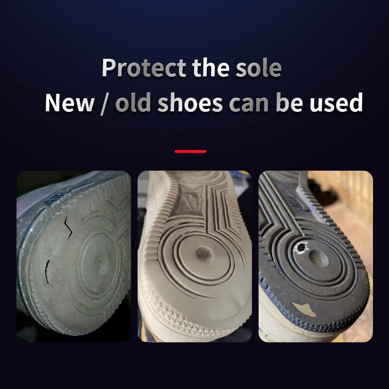 Air force one sole sticker Self adhesive anti-skid and wear-resistant Sneaker heel protector Rubber shoe patch