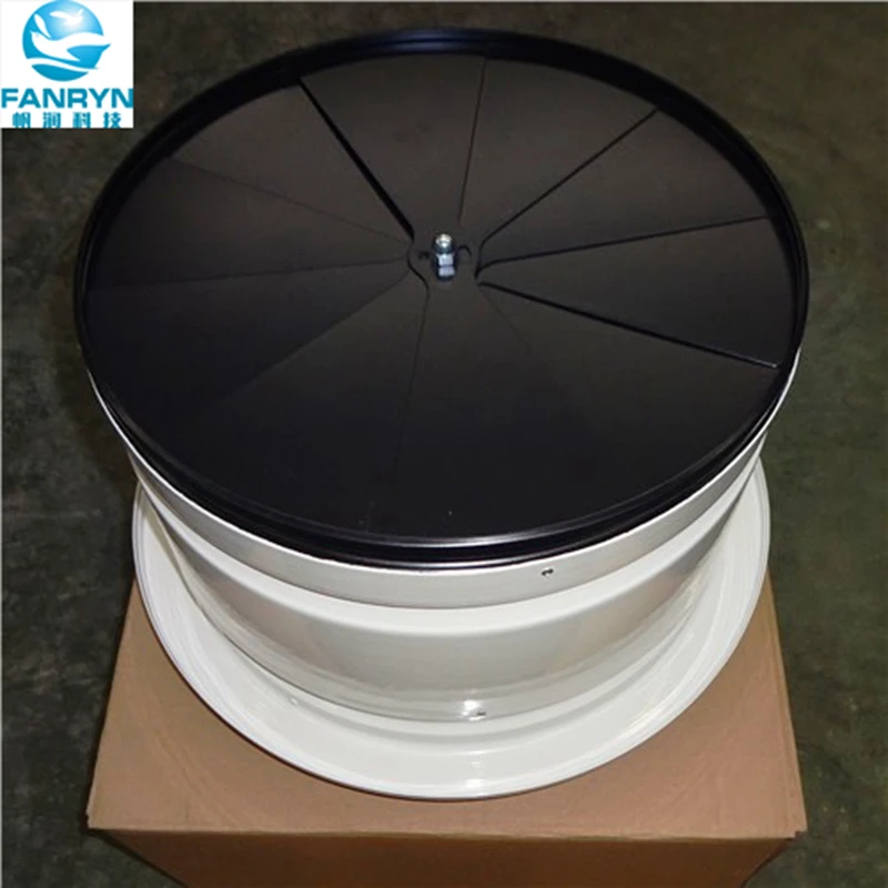 HVAC aluminum round air pattern adjustable system air swirl diffusers