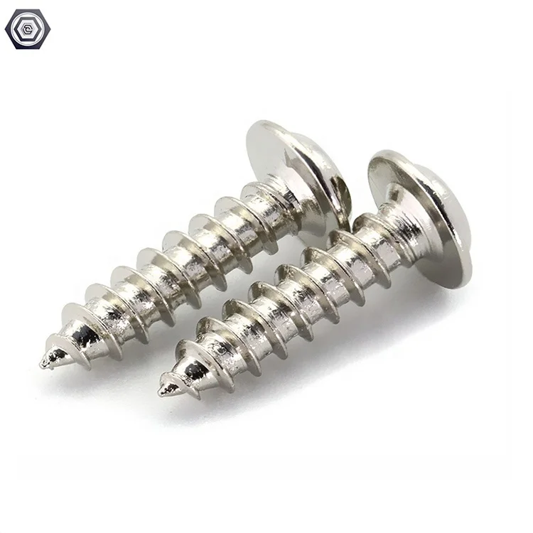Stainless Steel Cross Round Head Pan Head Self Tapping Screws and Phillips Drive Self Tapping Cap Screws