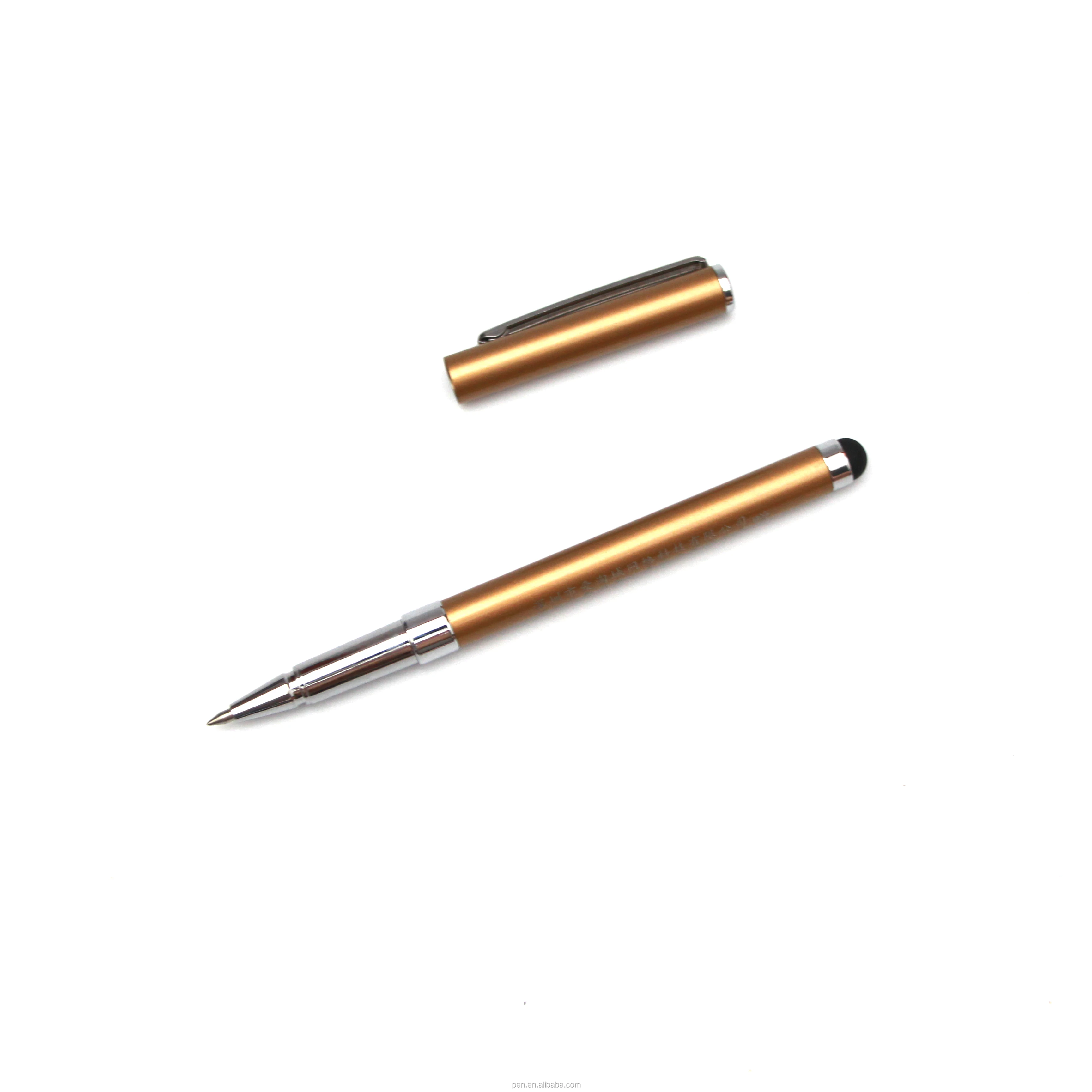 High Quality Custom Logo Multi Function 2 in 1 Stylus Ballpoint Pen For Phone ipad