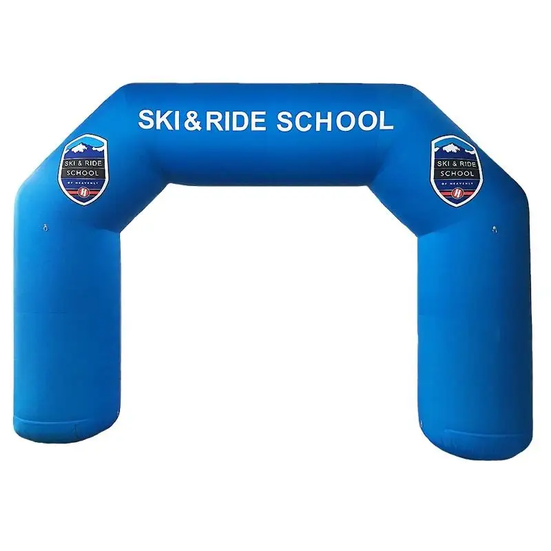 Custom Logo Big Race Wedding Inflatable Finish Line Arch Party for Outdoor Event