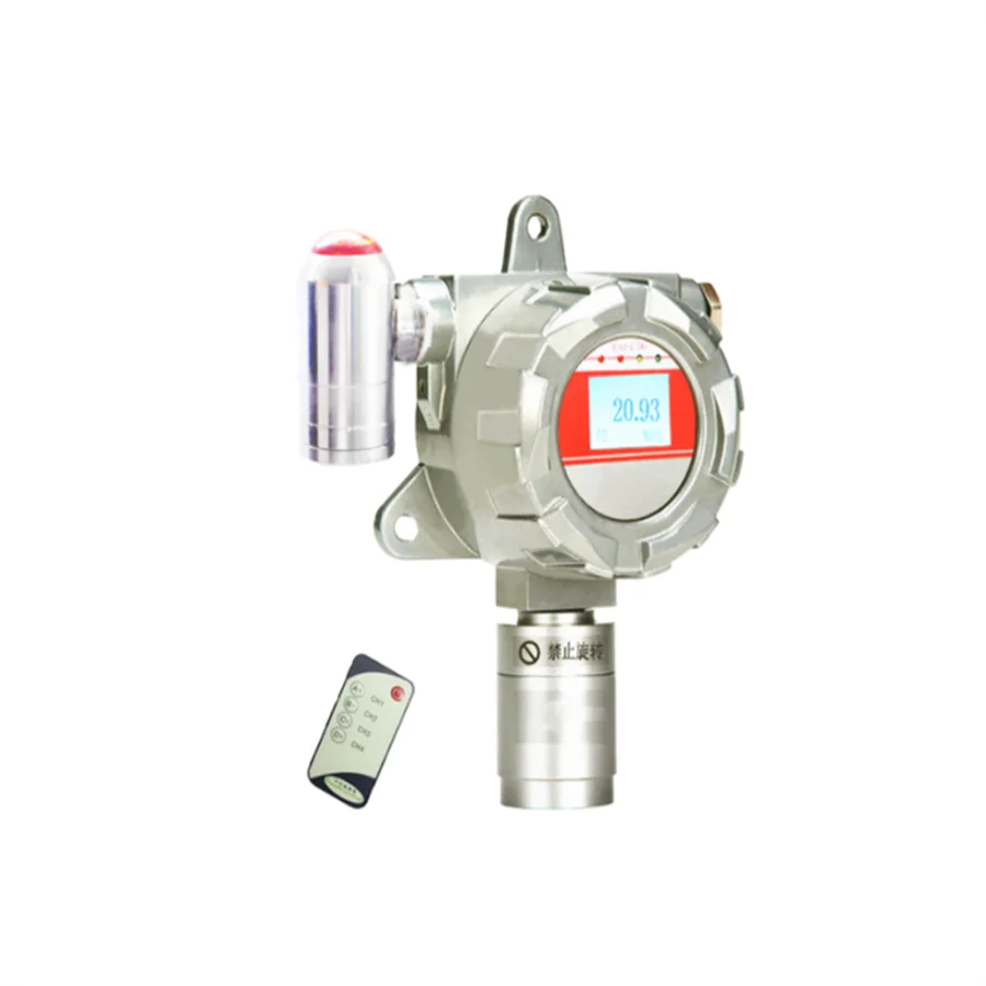 Iso9001 Harmful Finder 50ppm Stationary Hydrogen Fluoride Fluorine Detector Gas for Steel Mills