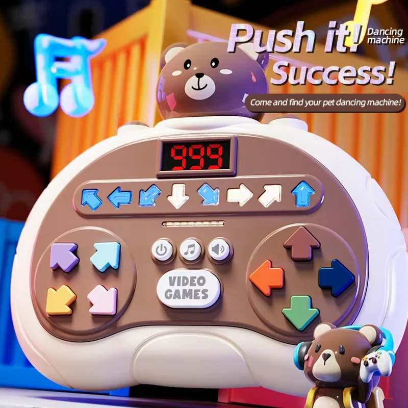 Handheld Games quick push dance game educational toy Kids Press Sensory Toys Rhythm Master