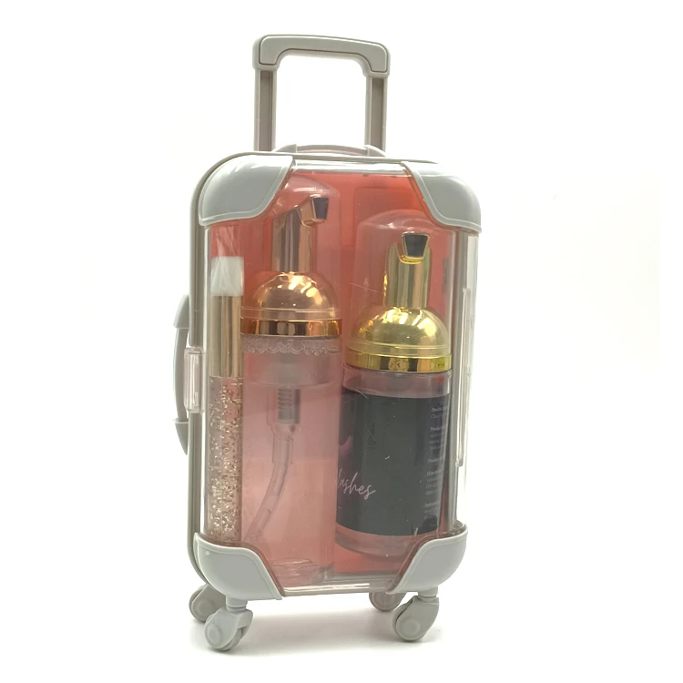 private label eyelash extension cleanser foam cleaner lash shampoo kit with brush