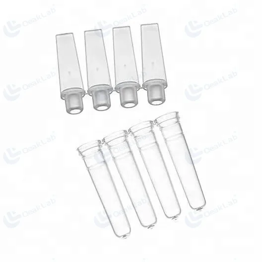 Высококачественный пластиковый материал 0,1 мл 4 скважины ПЦР трубчатая полоса медицинский класс PP материал